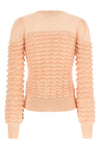 hypnotic scallop mohair blend sweater