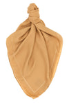 semi-transparent silk charmeuse scarf