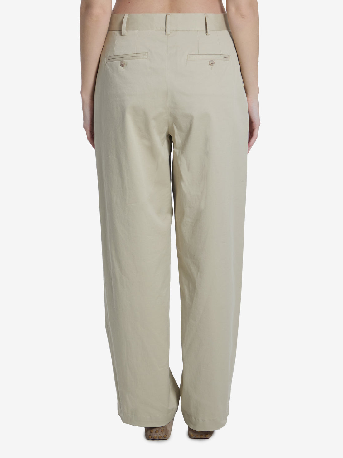 TAGLIATORE 38 linen trousers