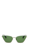 acetate and metal sunglasses