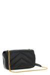 loulou mini crossbody bag in chevron quilted lamb leather