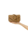 loulou mini crossbody bag in chevron quilted lamb leather