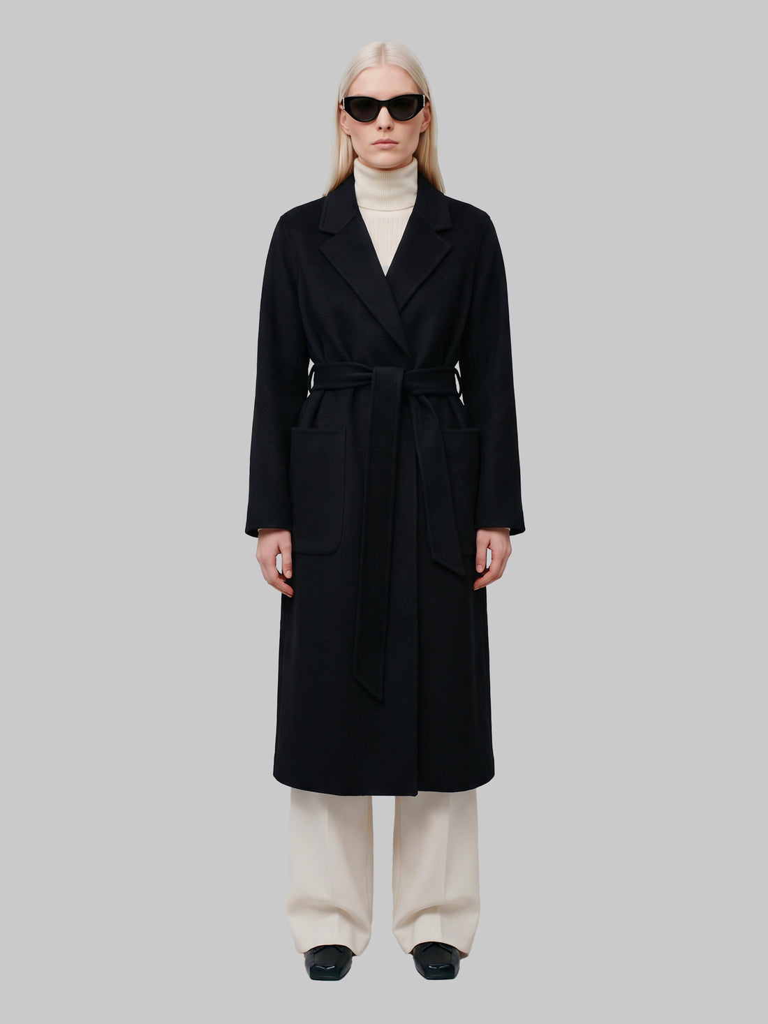 IVY OAK 34 black iocelia coat 