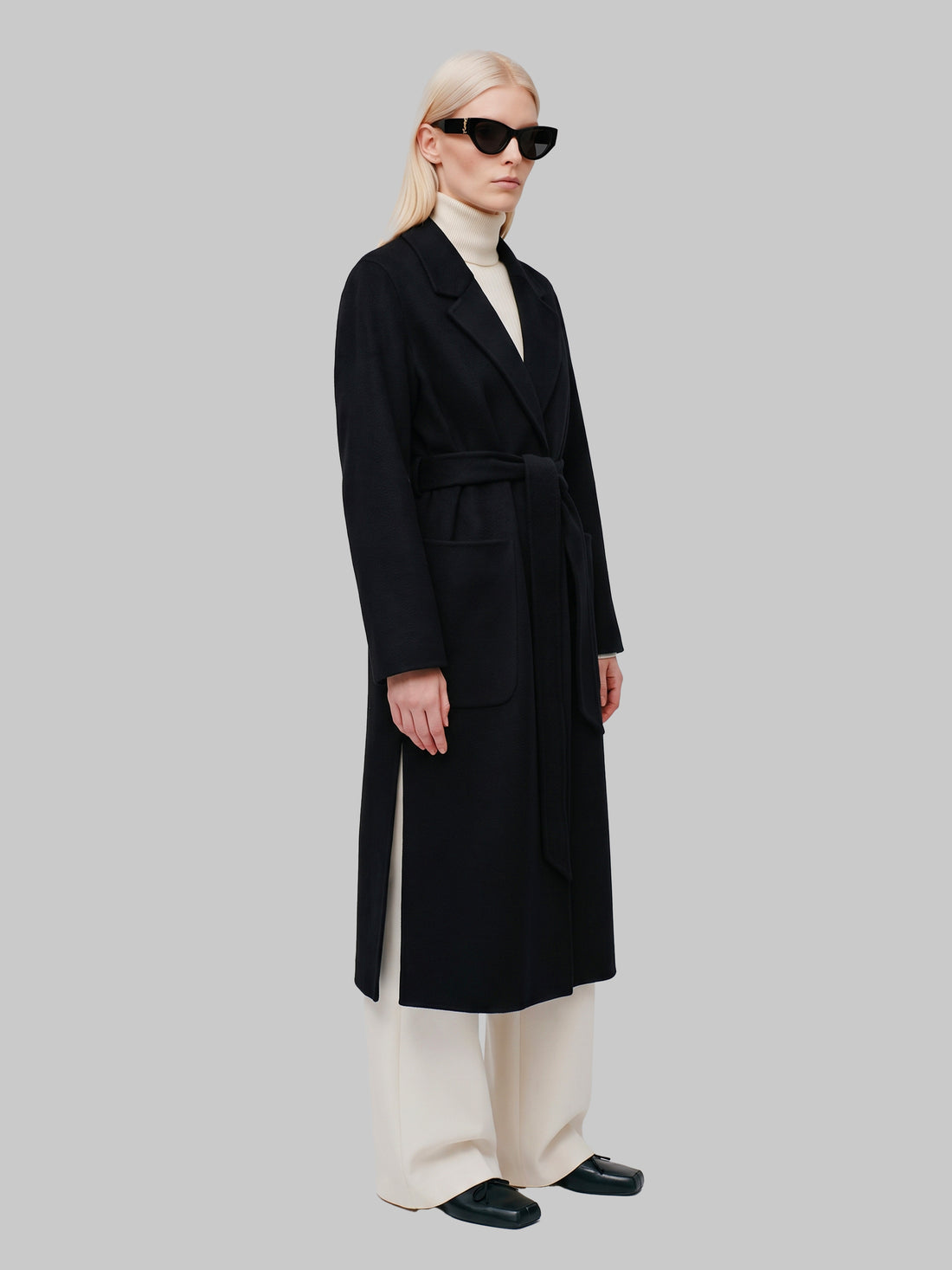 IVY OAK 34 black iocelia coat 