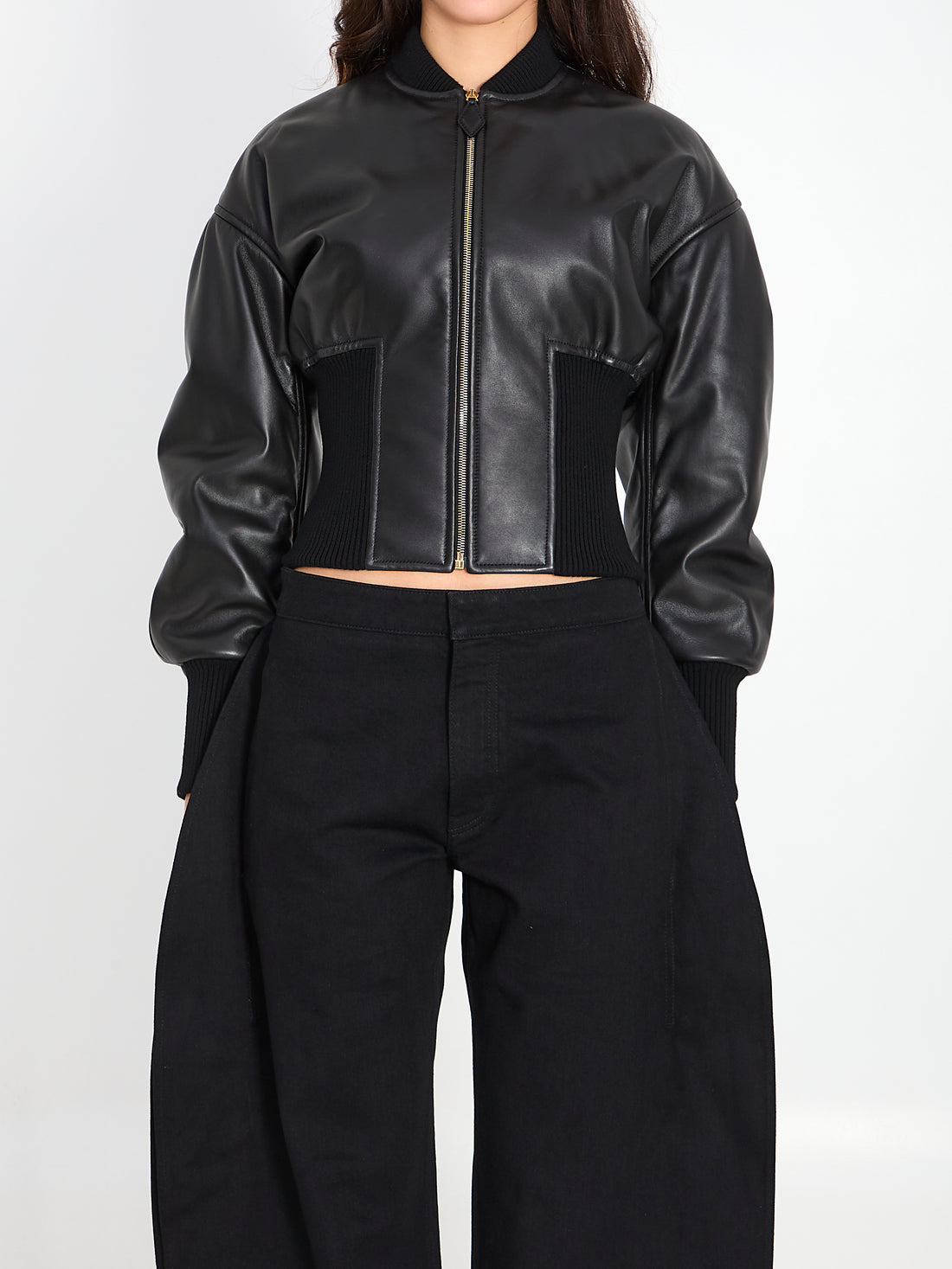 ALAIA 36 cinched bomber
