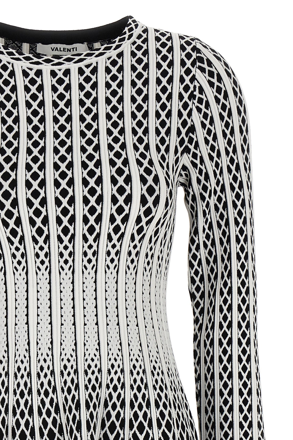 ludovica dress in stretch knit