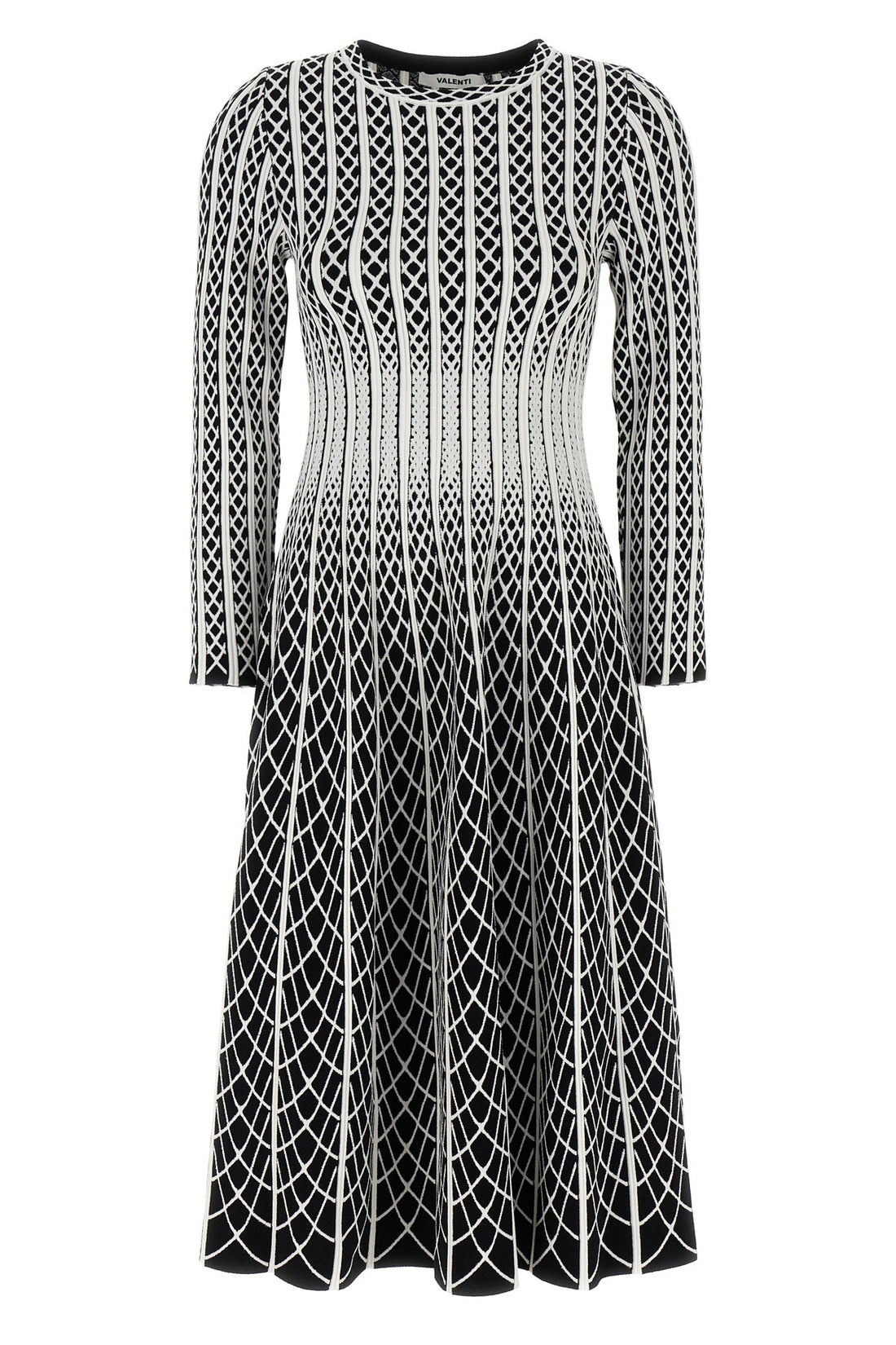 ANTONINO VALENTI 44 ludovica dress in stretch knit