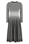 ludovica dress in stretch knit