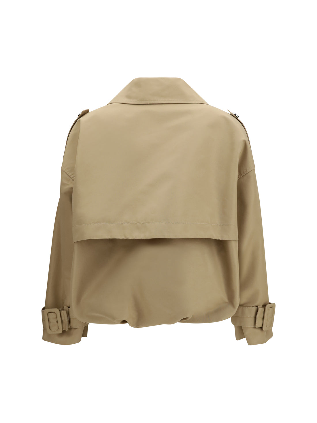 PINKO XS short double-breasted triscia trench