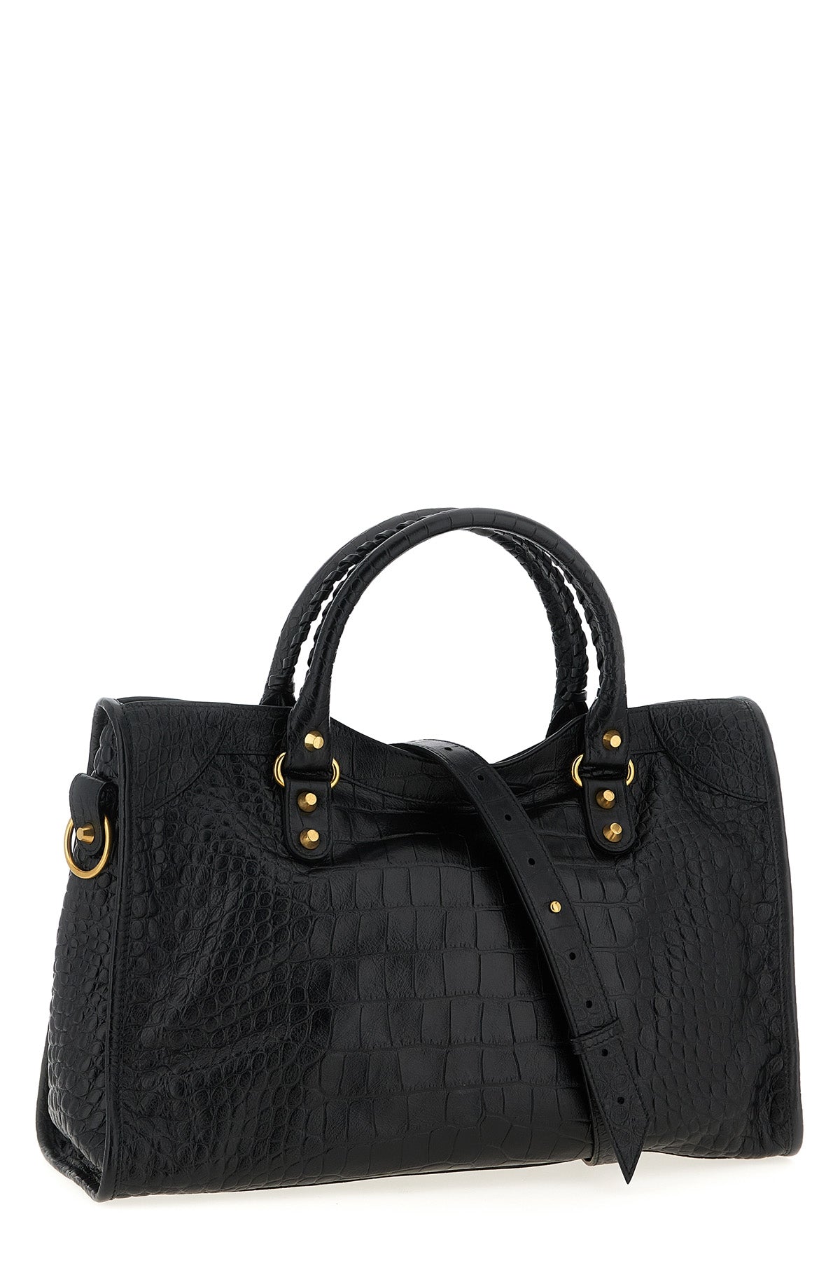 le city bag m leather handbag