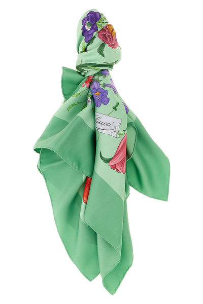 gucci carré defines the excellence of accessories through a pure silk twill cons