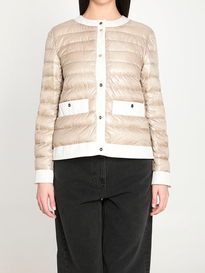 short padded down jacket