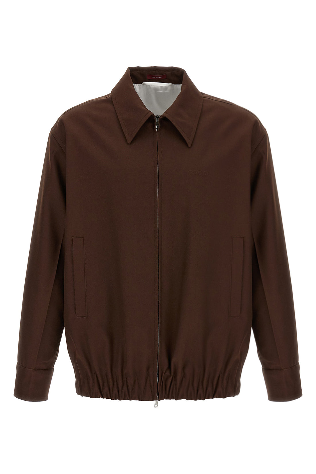 GUCCI 48 wool twill jacket