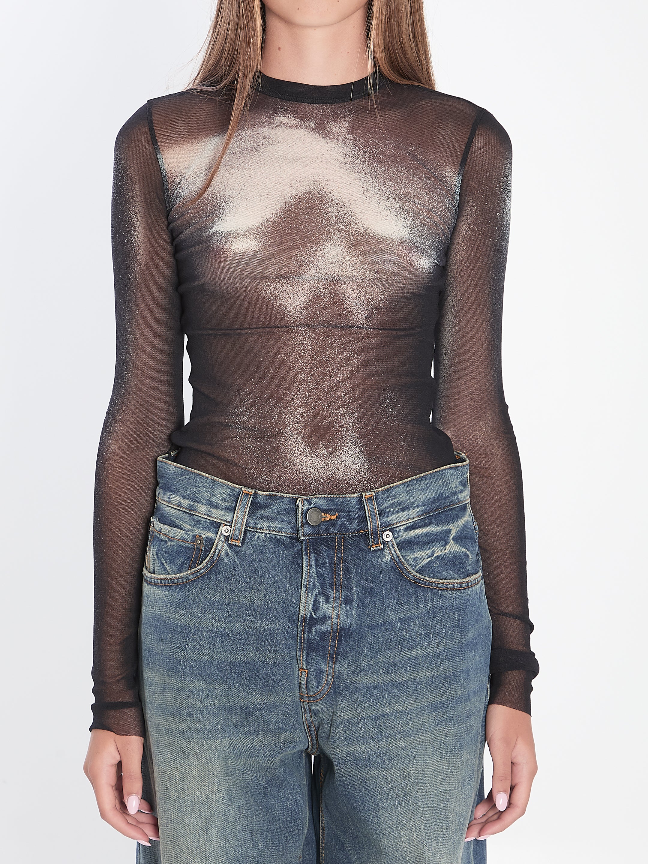 JEAN PAUL GAULTIER M body dust top 