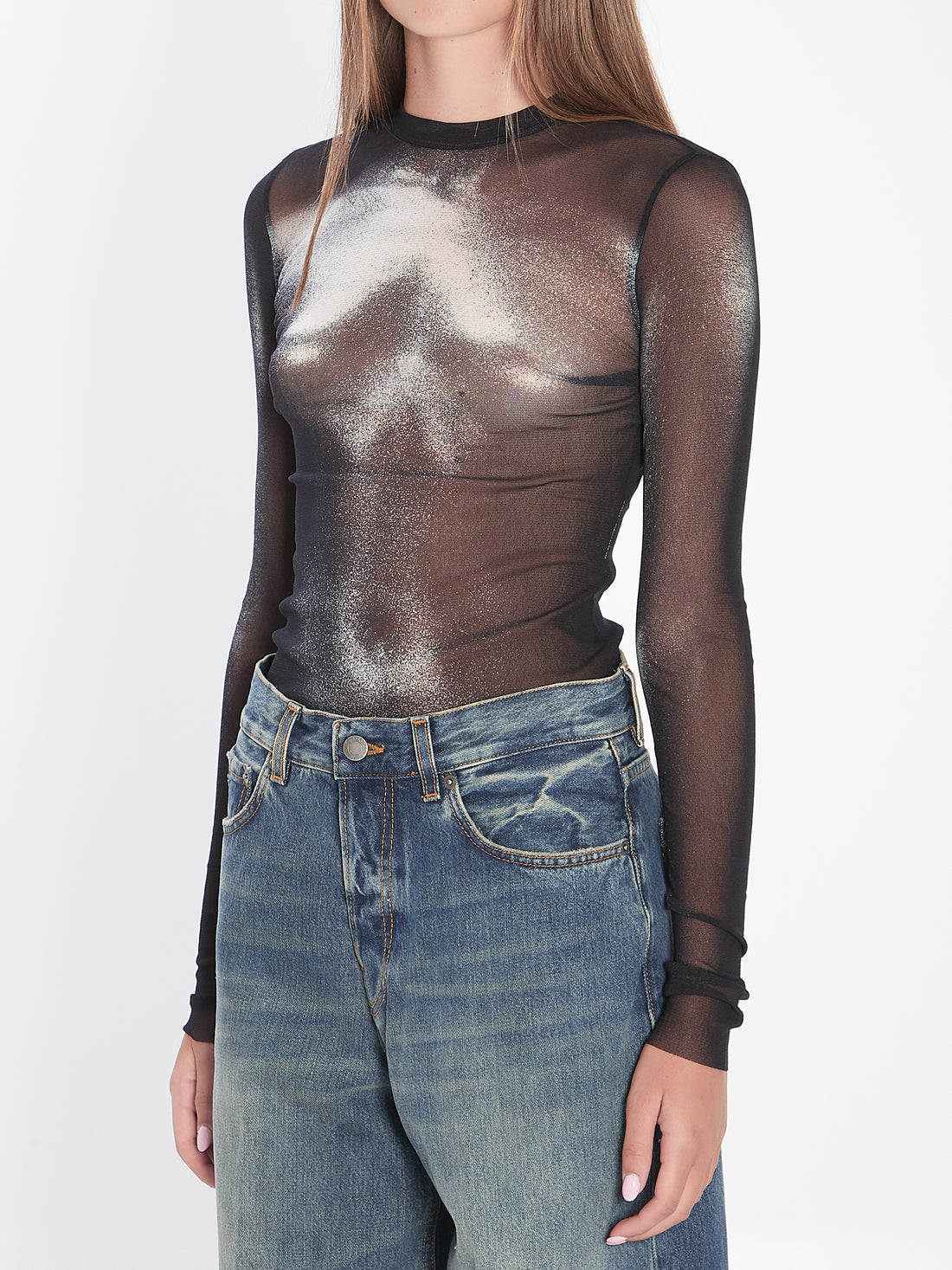 JEAN PAUL GAULTIER M body dust top 