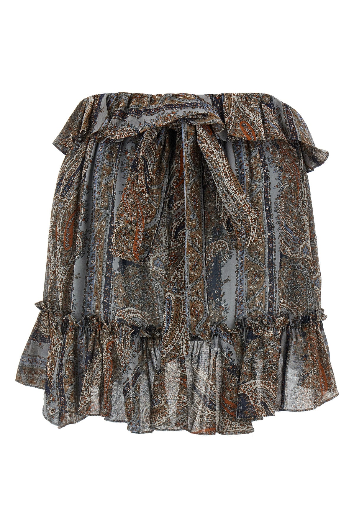 silk skirt
