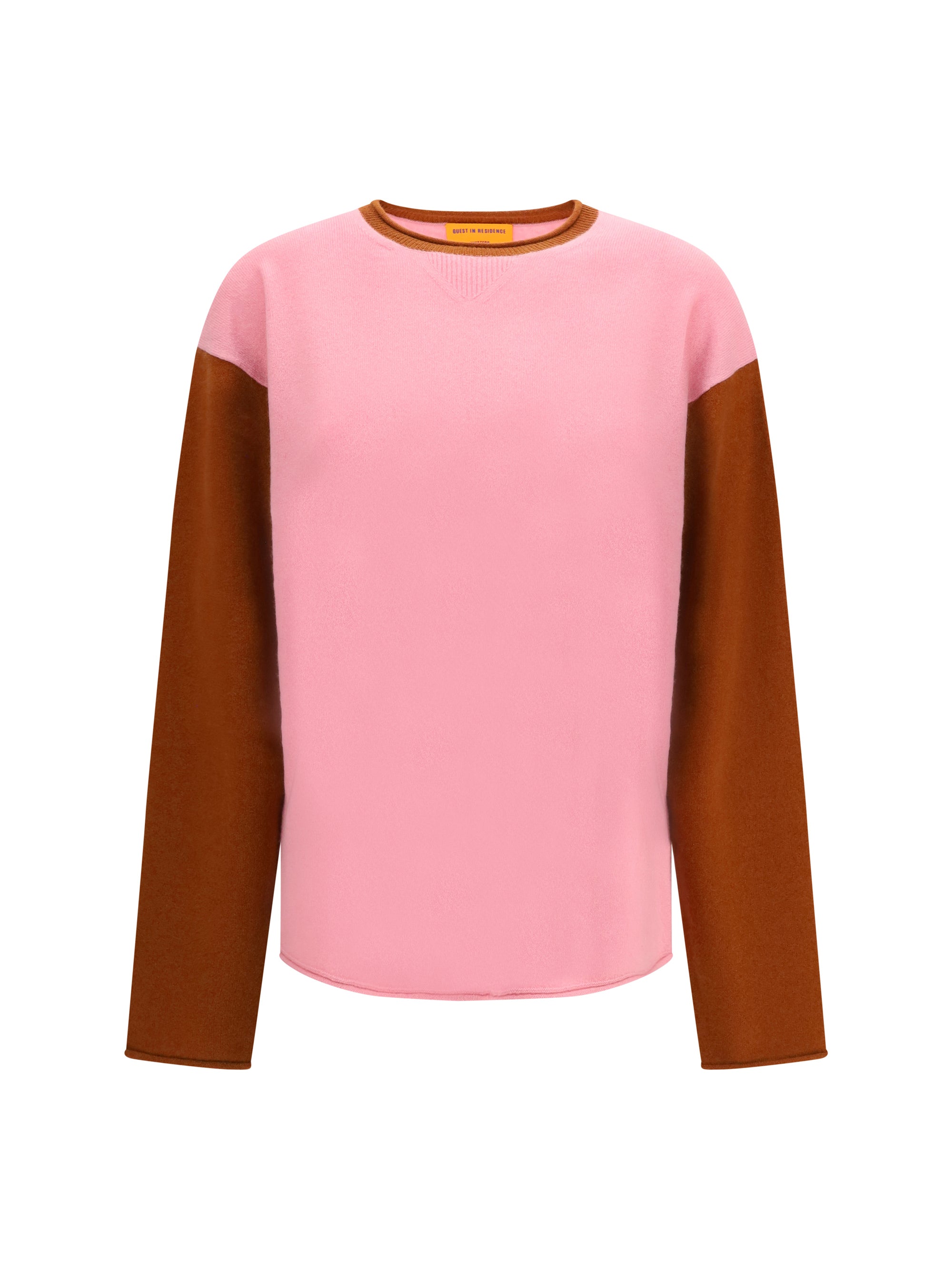 baseball oversized crew sweater
