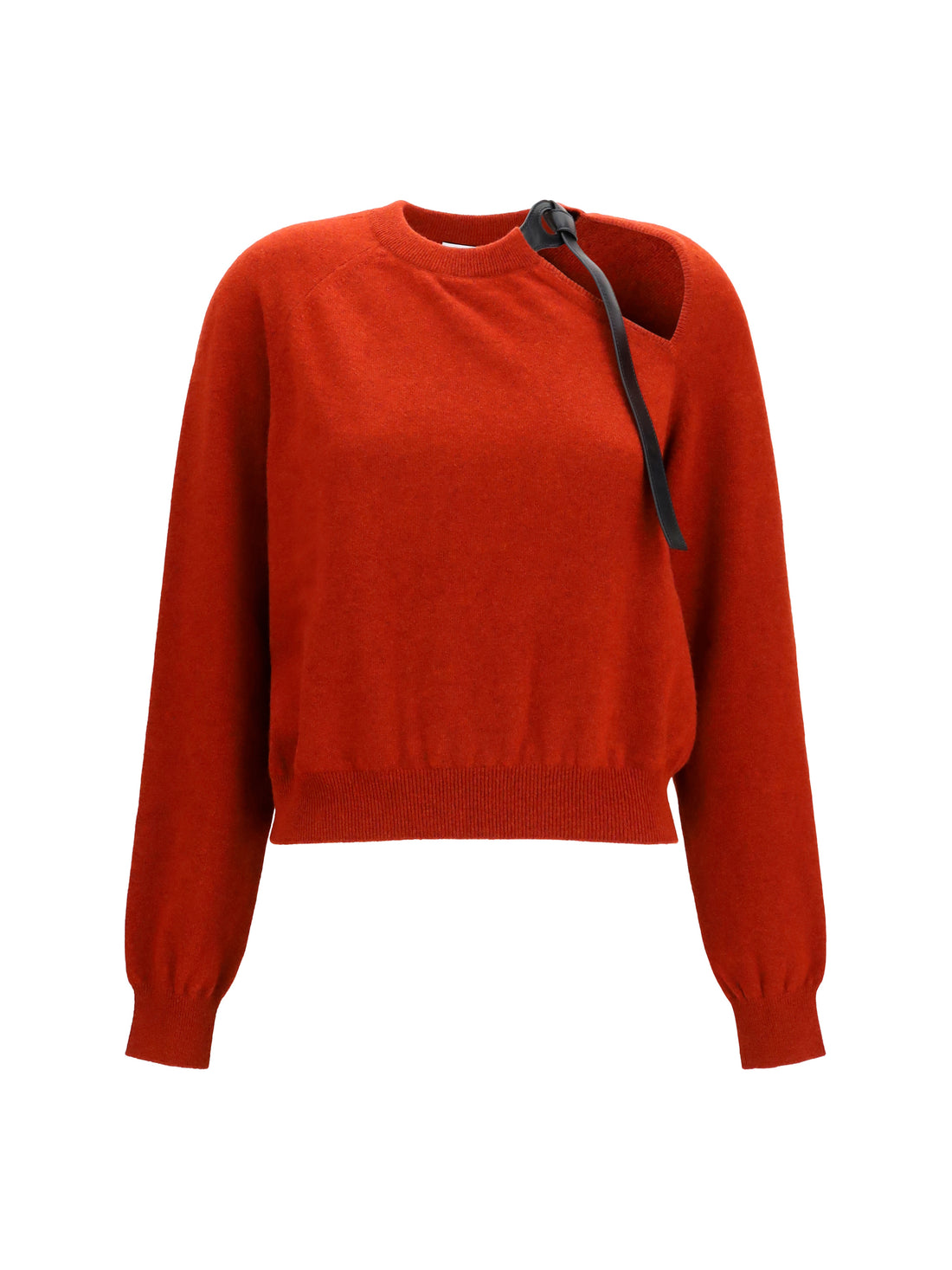 FERRAGAMO M crewneck sweater with cut-out detail