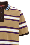 r striped heavy cotton jersey polo shirt