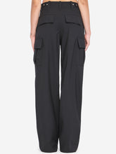 BOTTEGA VENETA 38 cargo trousers in lightweight woo