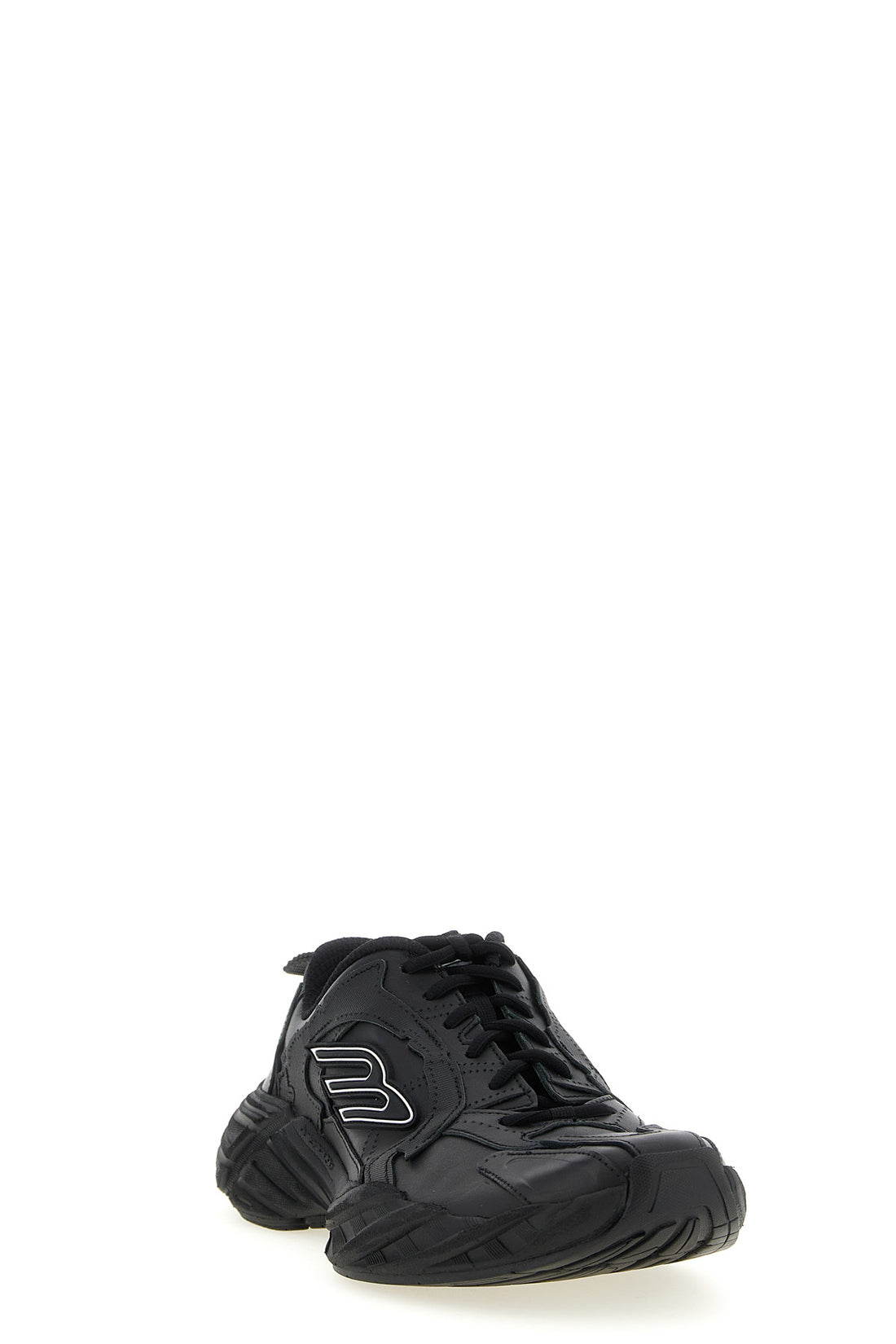 BALENCIAGA 35 monday sneakers in cowhide and polyester leather