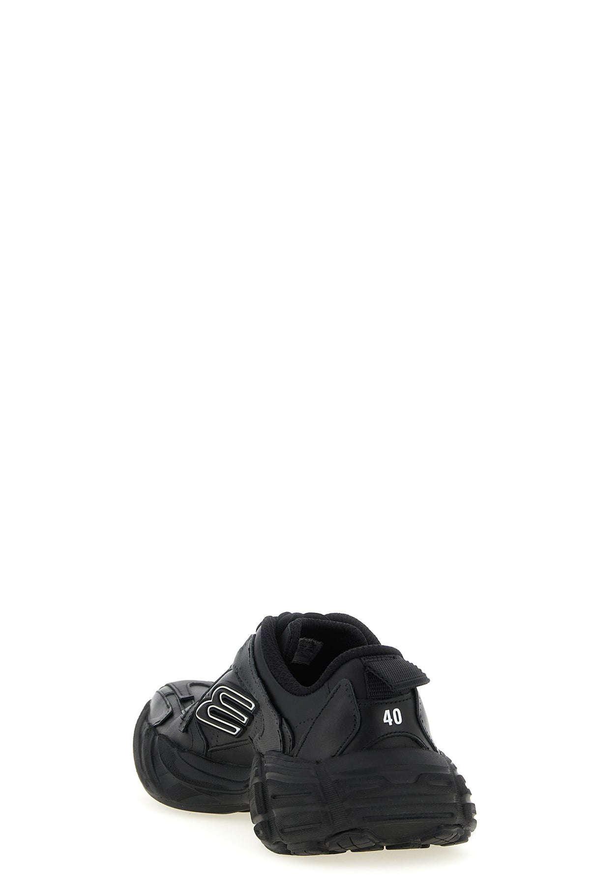 monday sneakers in cowhide and polyester leather