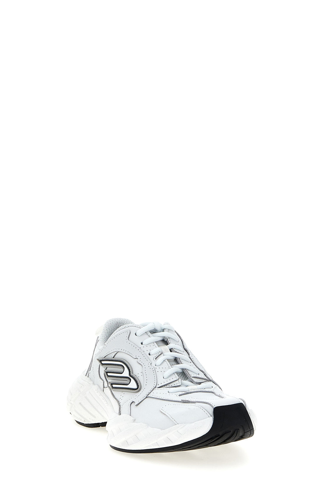 BALENCIAGA 35 monday sneakers in cowhide and polyester leather
