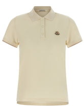 MONCLER M cotton piqué polo shirt with logo