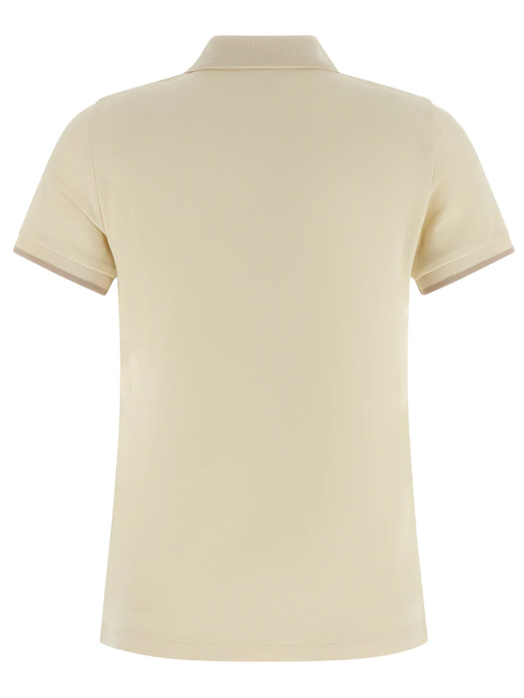 MONCLER M cotton piqué polo shirt with logo