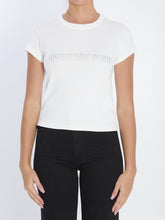 ALEXANDER WANG M baby tee with hotfix graphic 