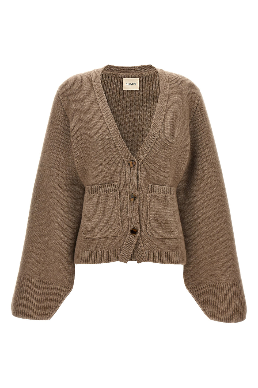 KHAITE S scarlet cashmere cardigan