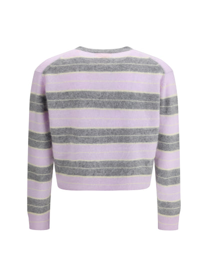 GUEST IN RESIDENCE L grizzly stripe crew jumper 