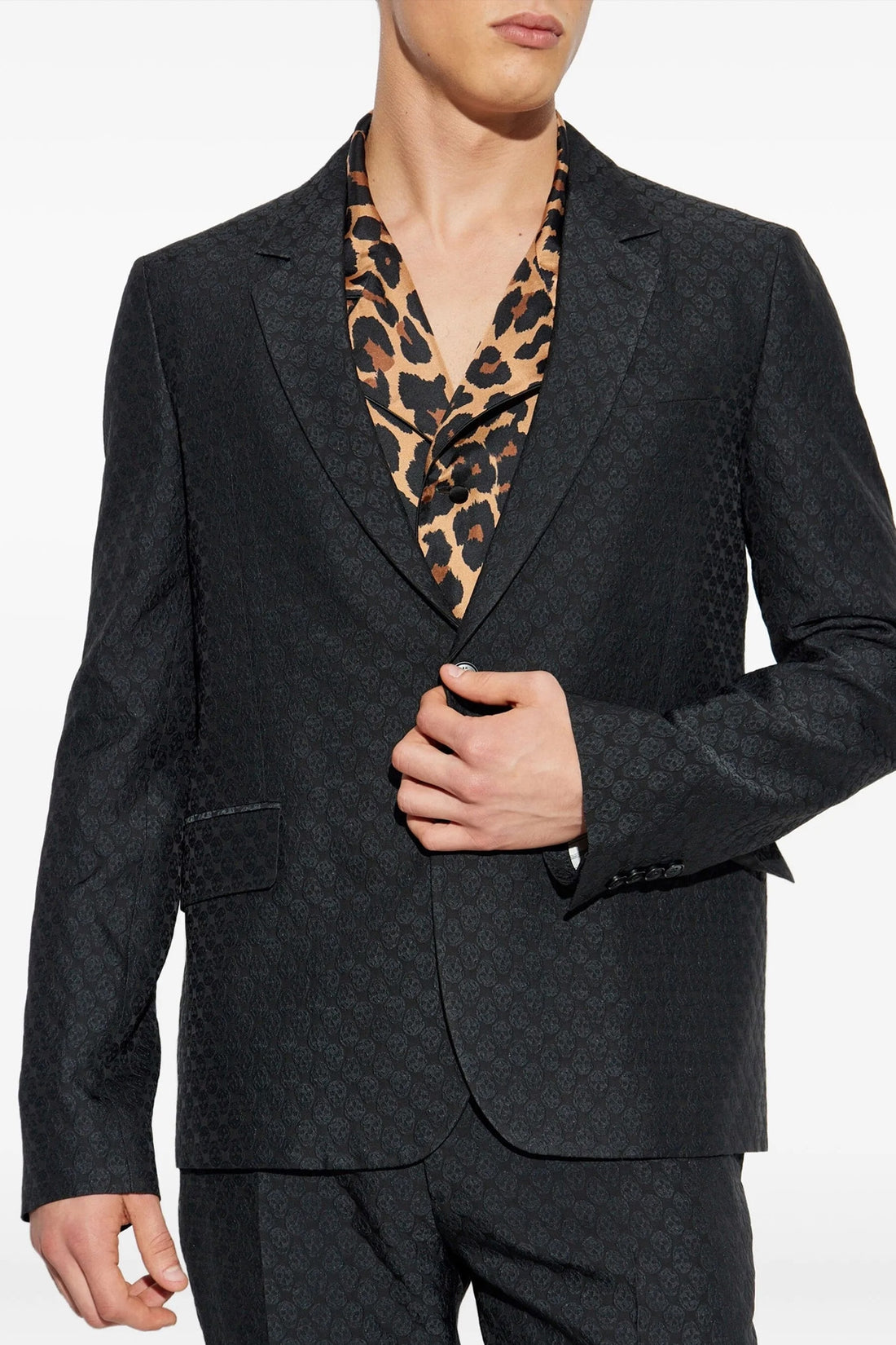 MCQUEEN 50 viscose blend blazer