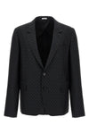 viscose blend blazer