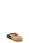 balenciaga x scholl sandals in calf leather