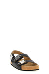 calf leather balenciaga x scholl sandal