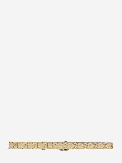 GUCCI 70 reversible gg marmont skinny belt