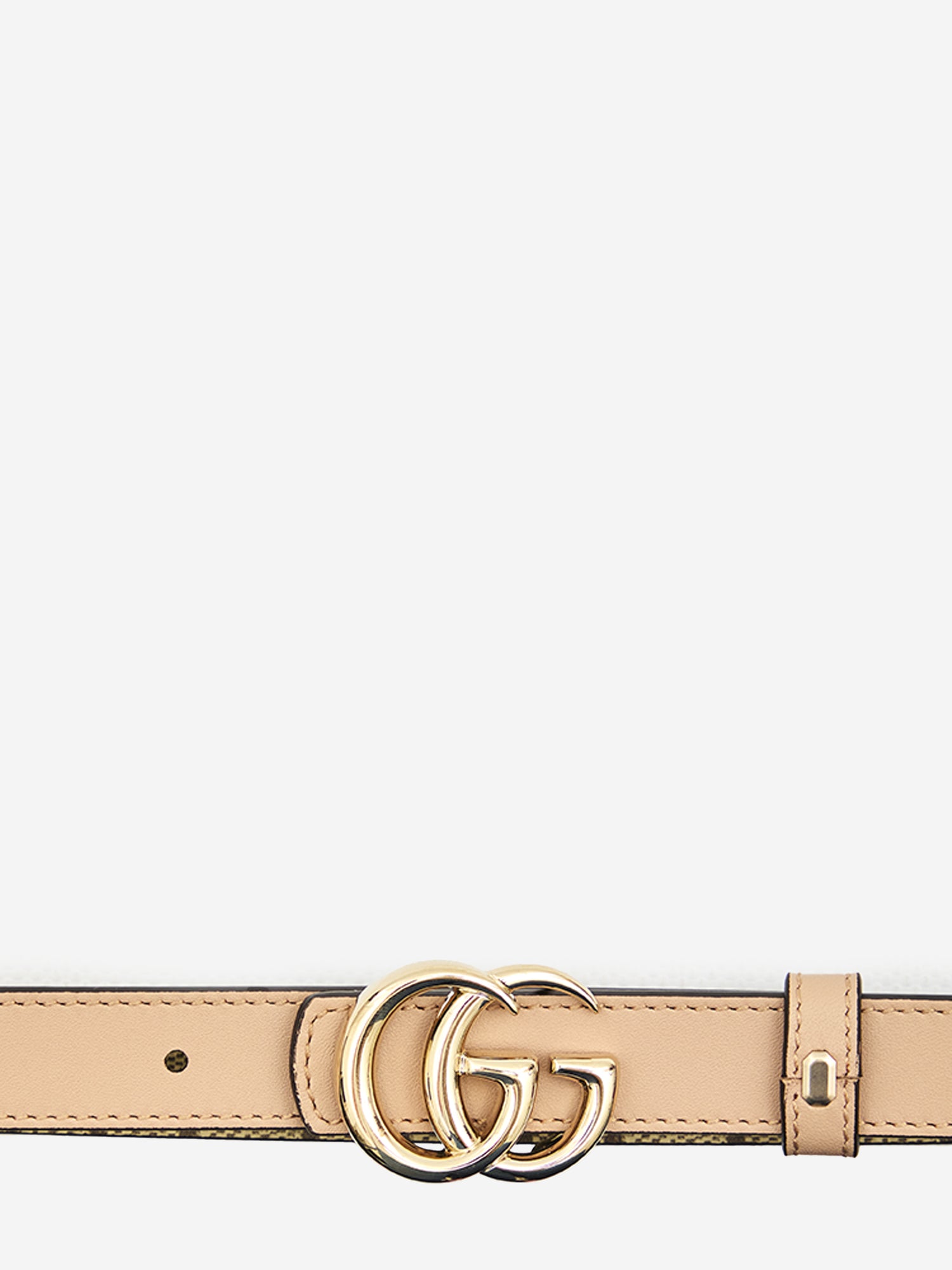 GUCCI 70 reversible gg marmont skinny belt