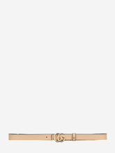 GUCCI 70 reversible gg marmont skinny belt