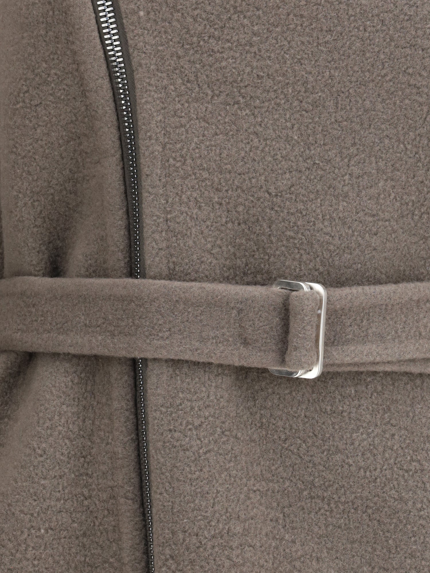 RICK OWENS 38 scarf flight jacket