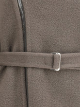 RICK OWENS 38 scarf flight jacket