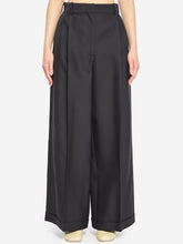 LOEWE 34 wool and silk trousers