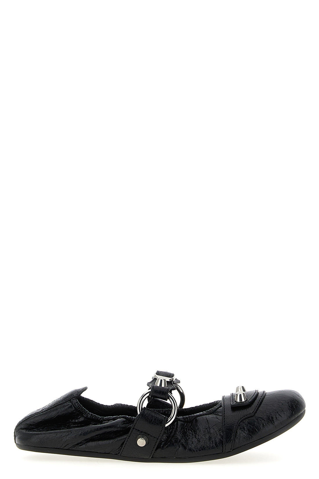 BALENCIAGA 36 arena city lambskin ballet flats