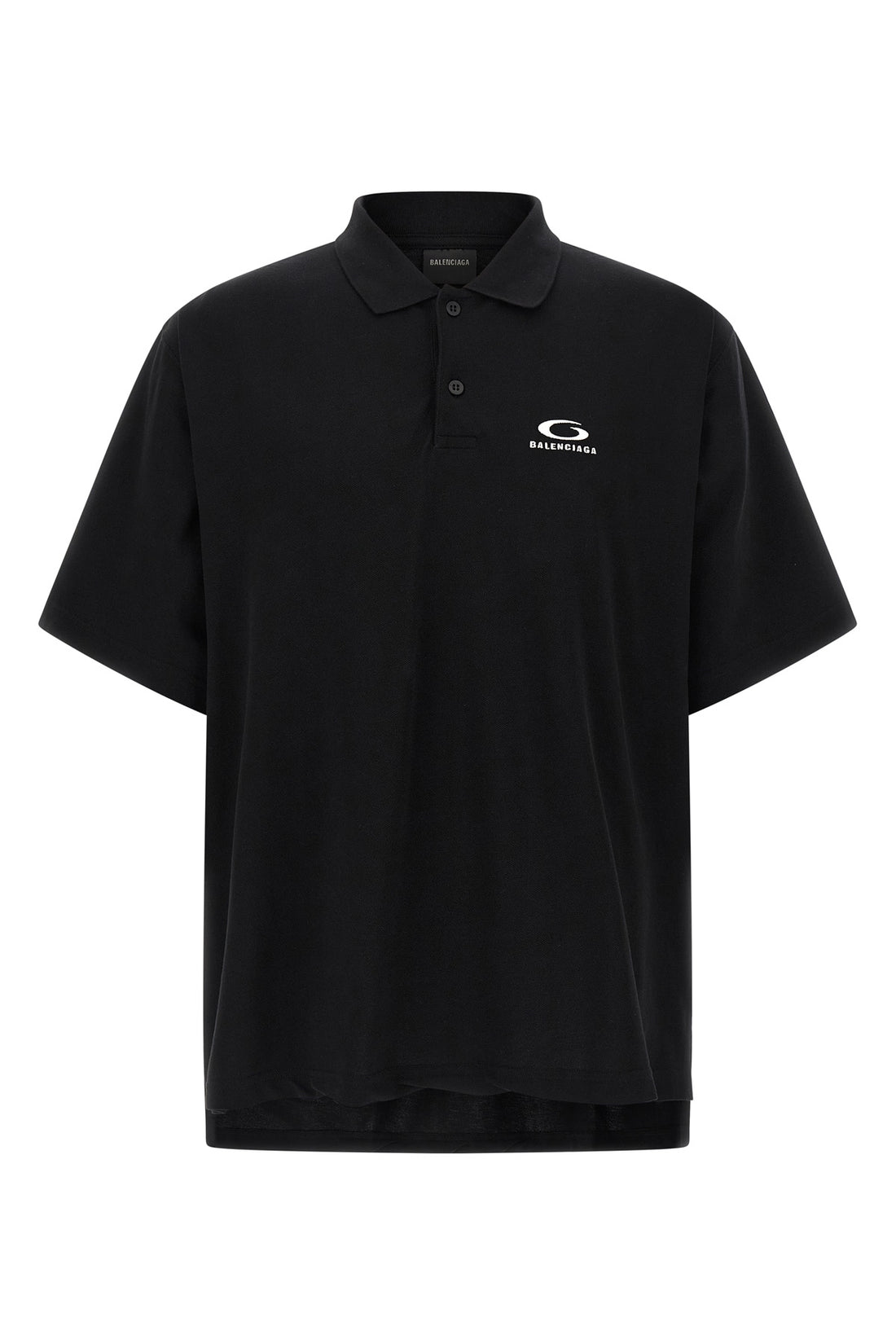 BALENCIAGA M cotton piqué polo shirt