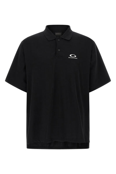 cotton piqué polo shirt