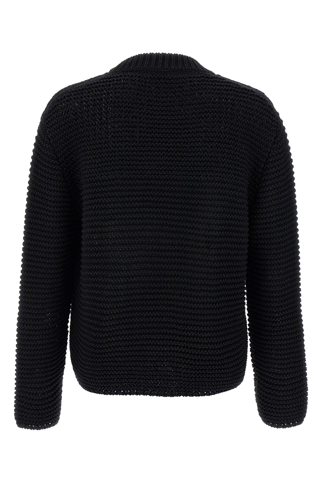 MCQUEEN L textured cotton sweater