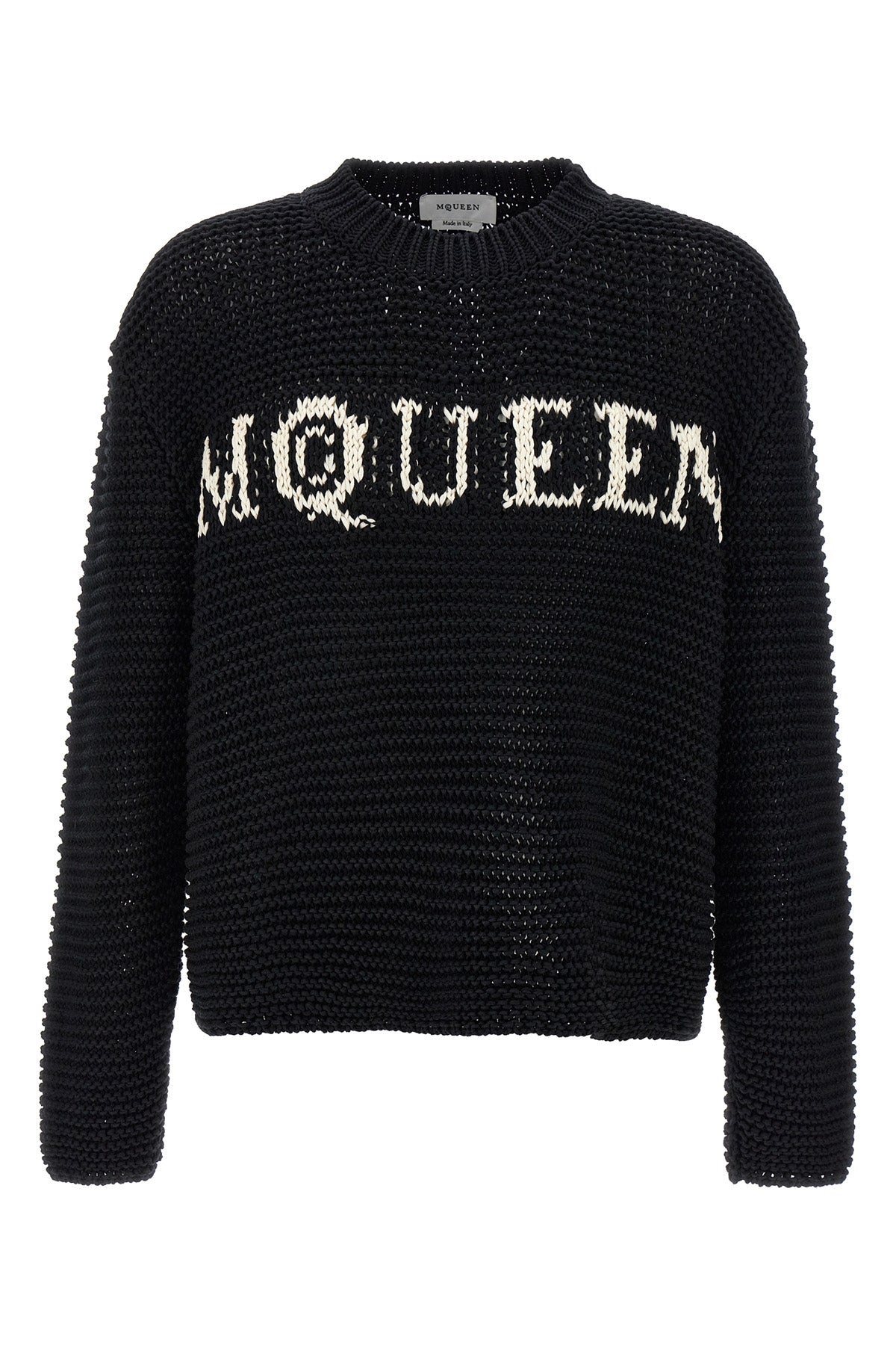 textured cotton sweater