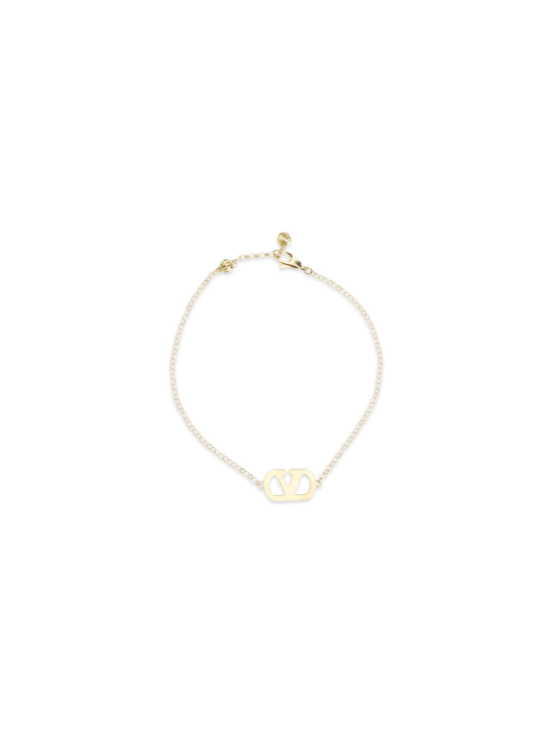 VALENTINO GARAVANI M vlogo signature bracelet in metal and swarovski® crystals