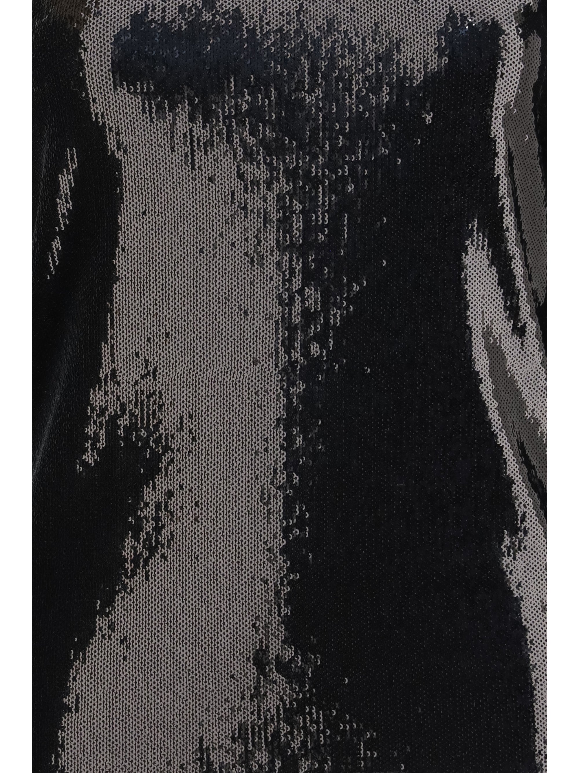 TOTEME L long-sleeved sequin top