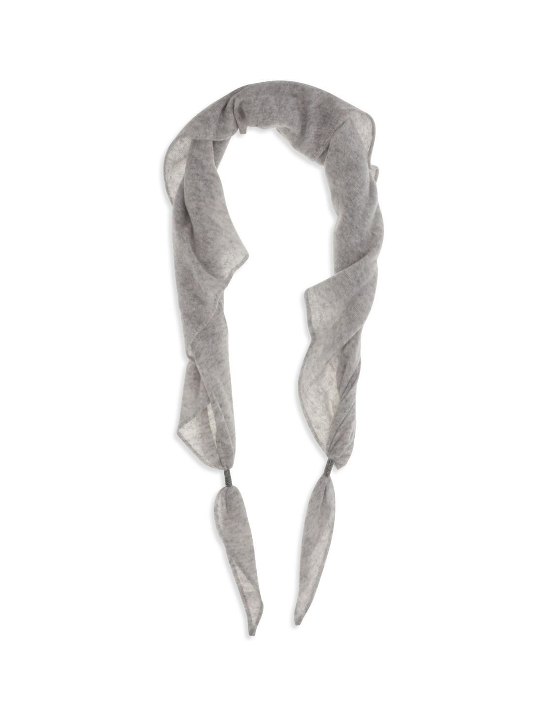 BRUNELLO CUCINELLI OS cashmere scarf with monile details